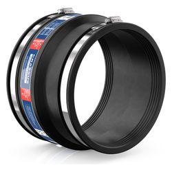 Crassus Adapterkupplung CAC 6000, 180-200mm auf 160-180mm, bis 0,6 bar, 150mm, EPDM/V... CRASSUS-CRA17034 4260182342756 (Abb. 1)