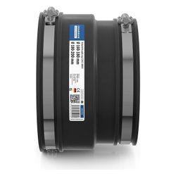 Crassus Adapterkupplung CAC 6000, 180-200mm auf 160-180mm, bis 0,6 bar, 150mm, EPDM/V... CRASSUS-CRA17034 4260182342756 (Abb. 1)