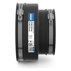 Crassus Adapterkupplung CAC 2154, 190-215mm auf 150-165mm, bis 0,6 bar, 150mm, EPDM/V... CRASSUS-CRA17182 4260182342848 (Abb. 1)