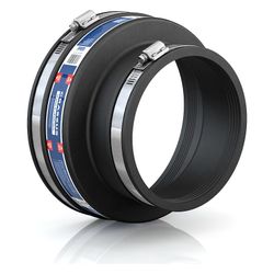 Crassus Adapterkupplung CAC 2102, 185-210mm auf 110-125mm, bis 0,6 bar, 150mm, EPDM/V... CRASSUS-CRA17423 4260431851923 (Abb. 1)
