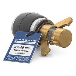 Crassus Schnellverschlussstopfen CSV 50, 37-48mm, bis 0,5 bar, 100mm, EPDM/Aluminium... CRASSUS-CRA18619 4260431854269 (Abb. 1)