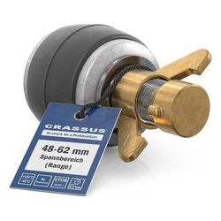 Crassus Schnellverschlussstopfen CSV 60, 48-62mm, bis 0,5 bar, 100mm, EPDM/Aluminium... CRASSUS-CRA18620 4260431854276 (Abb. 1)