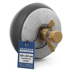 Crassus Schnellverschlussstopfen CSV 114, 108-120mm, bis 0,5 bar, 100mm, EPDM/Alumini... CRASSUS-CRA18625 4260182343173 (Abb. 1)
