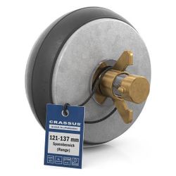 Crassus Schnellverschlussstopfen CSV 125, 121-137mm, bis 0,5 bar, 100mm, EPDM/Alumini... CRASSUS-CRA18626 4260182343180 (Abb. 1)