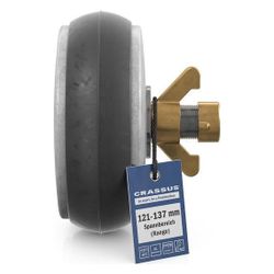 Crassus Schnellverschlussstopfen CSV 125, 121-137mm, bis 0,5 bar, 100mm, EPDM/Alumini... CRASSUS-CRA18626 4260182343180 (Abb. 1)