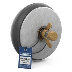 Crassus Schnellverschlussstopfen CSV 150, 148-165mm, bis 0,5 bar, 100mm, EPDM/Alumini... CRASSUS-CRA18627 4260182343197 (Abb. 1)