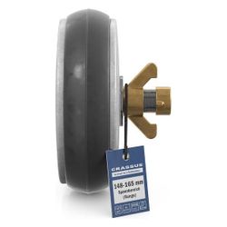 Crassus Schnellverschlussstopfen CSV 150, 148-165mm, bis 0,5 bar, 100mm, EPDM/Alumini... CRASSUS-CRA18627 4260182343197 (Abb. 1)