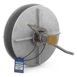 Crassus Schnellverschlussstopfen CSV 220, 213-230mm, bis 0,5 bar, 150mm, EPDM/Alumini... CRASSUS-CRA18630 4260182343227 (Abb. 1)