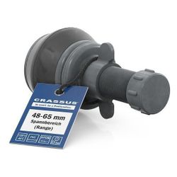 Crassus Schnellverschlussstopfen CSV 60 PVC, 48-65mm, bis 0,5 bar, 100mm, EPDM/PVC... CRASSUS-CRA18637 4260431851213 (Abb. 1)