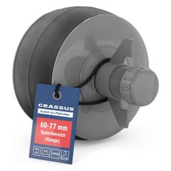 Crassus Schnellverschlussstopfen CSV 70 PVC, 60-77mm, bis 0,5 bar, 100mm, EPDM/PVC... CRASSUS-CRA18638 4260431851220 (Abb. 1)