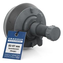 Crassus Schnellverschlussstopfen CSV 90 PVC, 83-97mm, bis 0,5 bar, 100mm, EPDM/PVC... CRASSUS-CRA18640 4260182345597 (Abb. 1)
