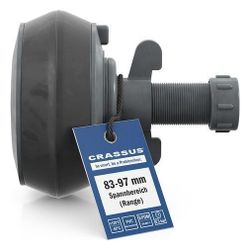 Crassus Schnellverschlussstopfen CSV 90 PVC, 83-97mm, bis 0,5 bar, 100mm, EPDM/PVC... CRASSUS-CRA18640 4260182345597 (Abb. 1)