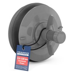 Crassus Schnellverschlussstopfen CSV 120 PVC, 114-130mm, bis 0,5 bar, 100mm, EPDM/PVC... CRASSUS-CRA18642 4260182345689 (Abb. 1)