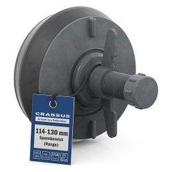 Crassus Schnellverschlussstopfen CSV 120 PVC, 114-130mm, bis 0,5 bar, 100mm, EPDM/PVC... CRASSUS-CRA18642 4260182345689 (Abb. 1)