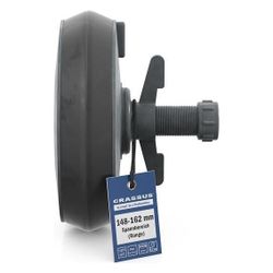 Crassus Schnellverschlussstopfen CSV 150 PVC, 148-162mm, bis 0,5 bar, 100mm, EPDM/PVC... CRASSUS-CRA18644 4260431851244 (Abb. 1)