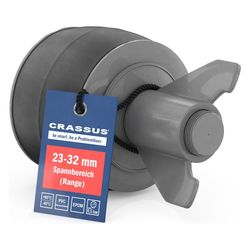 Crassus Schnellverschlussstopfen CSV 30 PVC, 23-32mm, bis 0,5 bar, 60mm, EPDM/PVC... CRASSUS-CRA18645 4260431851251 (Abb. 1)