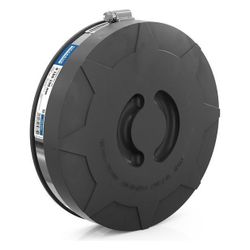 Crassus Endkappe CEC 190, 180-190mm, bis 0,6 bar, 54mm, EPDM/V2A, Schwarz... CRASSUS-CRA18761 4260182343340 (Abb. 1)