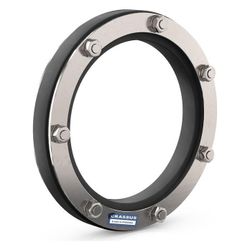 Crassus Pressringdichtung Typ ED, DN 400, AD 280mm, 1 bar, Dichtung 20mm, EPDM/V4A... CRASSUS-CRA21035V4A 4260391373329 (Abb. 1)