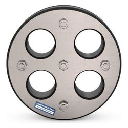 Crassus Pressringdichtung Typ M, DN 100, 4x0-25mm, 2,5 bar, Dichtung 30mm, EPDM/V4... CRASSUS-CRA21095V4A 4260391374524 (Abb. 1)