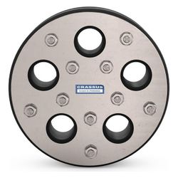 Crassus Pressringdichtung Typ M, DN 150, 5x0-32mm, 2,5 bar, Dichtung 30mm, EPDM/V4... CRASSUS-CRA21097V4A 4260391374548 (Abb. 1)