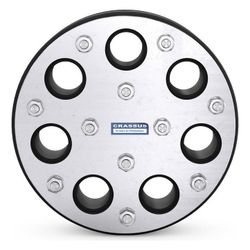 Crassus Pressringdichtung Typ M, DN 200, 7x0-32mm, 2,5 bar, Dichtung 30mm, EPDM/V2... CRASSUS-CRA21099V2A 4260391379604 (Abb. 1)