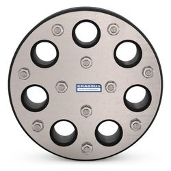 Crassus Pressringdichtung Typ M, DN 200, 7x0-32mm, 2,5 bar, Dichtung 30mm, EPDM/V4... CRASSUS-CRA21099V4A 4260391374562 (Abb. 1)