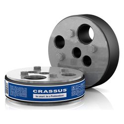 Crassus Pressringdichtung Typ M, DN 200, 3x0-32mm 3x0-50mm, 2,5 bar, Dichtung 30mm... CRASSUS-CRA21100V4A 4260391374579 (Abb. 1)