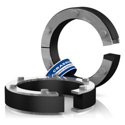 Crassus Pressringdichtung SD30-T, DN 100, AD 0-75mm, 2,5 bar, Dichtbreite 30mm, EP... CRASSUS-CRA21139V4A 4260391375323 (Abb. 1)