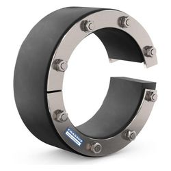 Crassus Pressringdichtung SD60-T, DN250 AD 0-225mm 5 bar Dichtung 60mm, EPDM/V4A... CRASSUS-CRA21157V4A 4260391376771 (Abb. 1)