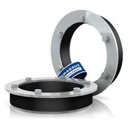 Crassus Pressringdichtung SD30-GF, DN 250, 0-225mm, 2,5 bar, 30mm, EPDM, V2A... CRASSUS-CRA21171V2A 4260391372223 (Abb. 1)