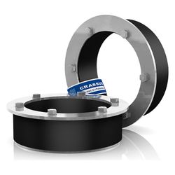 Crassus Pressringdichtung SD60-GF, DN 250, AD 0-225mm, 5 bar, 60mm, EPDM/V4A... CRASSUS-CRA21185V4A 4260391376207 (Abb. 1)