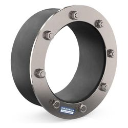 Crassus Pressringdichtung SD60-GF, DN 400, AD 0-375mm, 5 bar, 60mm, EPDM, V4A... CRASSUS-CRA21188V4A 4260391376238 (Abb. 1)