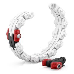 Crassus Gliederkette Typ ED GK-400, 2 bar, Dichtung 90mm, EPDM/V4A, CRA21307V4A... CRASSUS-CRA21307V4A 4260391377488 (Abb. 1)