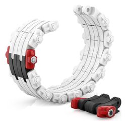 Crassus Gliederkette Typ DD GK-525, 5 bar, Dichtung 150mm, EPDM/V4A, CRA21408V4A... CRASSUS-CRA21408V4A 4260391378430 (Abb. 1)