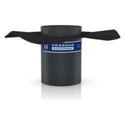Crassus Futterrohr FE mit Flansch, DN 300, 500mm, 1,5 bar, PVC, CRA22453... CRASSUS-CRA22453 4260182348277 (Abb. 1)