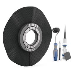 Crassus Klemmflansch geteilt, DN 250, für Außendurchmesser 0-200mm, bis 2,5 bar, Dich... CRASSUS-CRA22712 4260182348406 (Abb. 1)