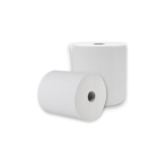 CWS Papierhandtuchrollen 2-lagig unperforiert 150m Hochweiß, 6 Stück