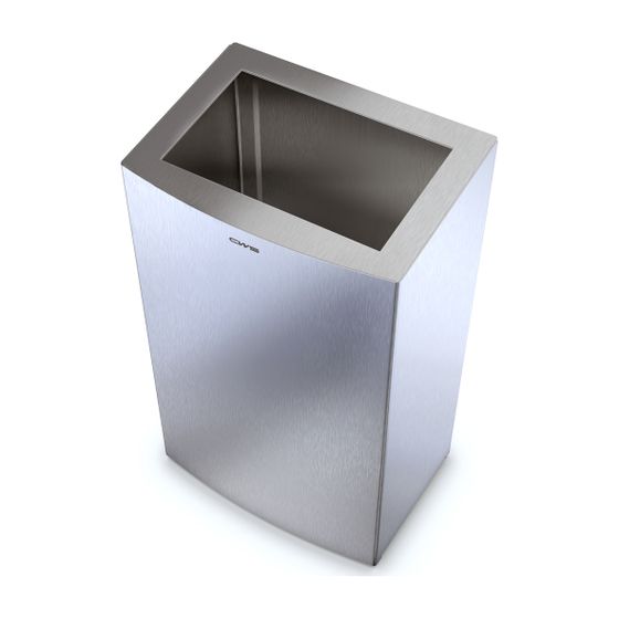 CWS Paradise Stainless Steel Paper Bin Einwurf-Rahmen für 60l