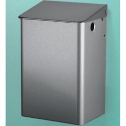 CWS Abfallbehälter 6l HxBxT 320x212x164mm, Edelstahl... CWS-C758000  (Abb. 1)