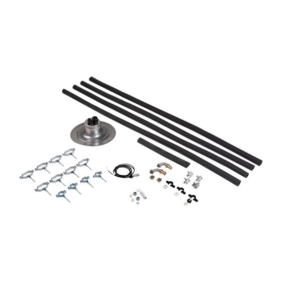 Daikin Dachdurchführung Flachdach RCFP, Montagematerial und Durchführung, für Drain-Back, 162038-RTX