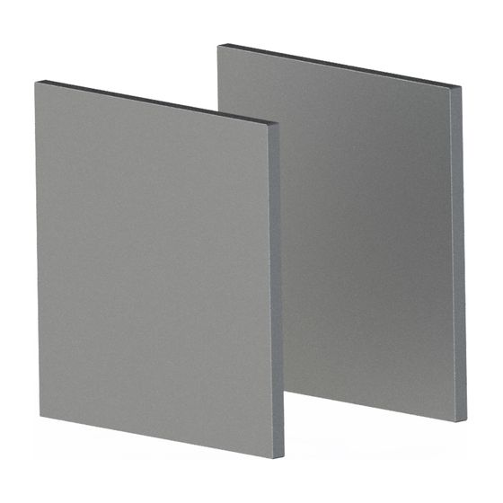 Daikin Frontplatten-Set Sound-Cover Dagmute, 100x740x770mm, Aluminium, Anthrazit, DE.MUTEPANEL1A
