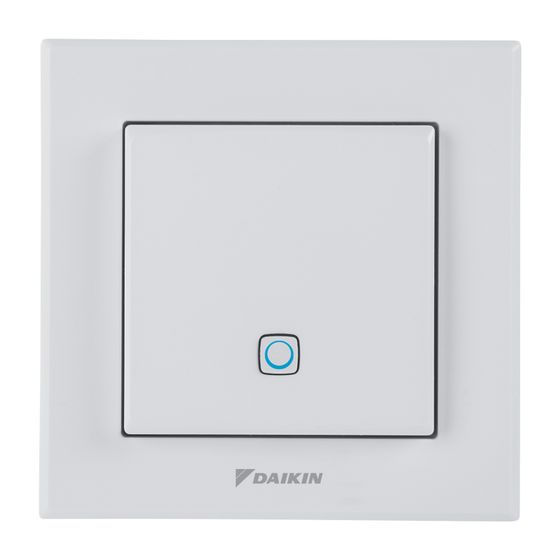 Daikin Raumsensor Home Controls EQ3, 86x86x20mm, EKRSENDI1BA