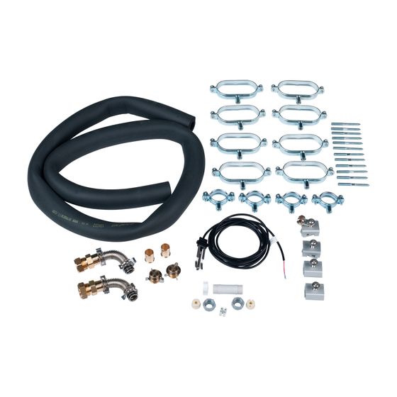 Daikin Montagematerial Solaris Drucksystem RCP Anschlussfittings und Kollektor Montagematerial, EKSRCP
