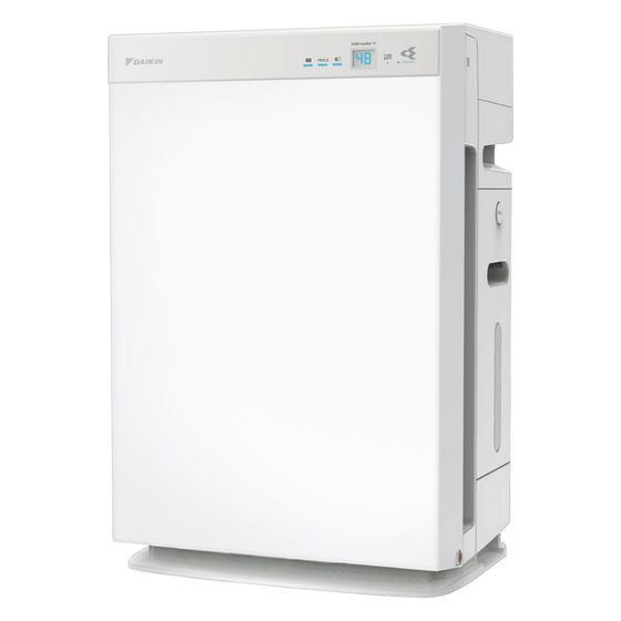 Daikin Luftreiniger-Befeuchter MCK70YV, Luftstrom 420m3/h, für Raumgröße 96m2, Tank 3,6L, 600x395x287mm, Weiß, MCK70YV