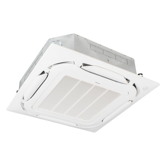 Daikin Zwischendeckengerät FCAG60B, Kühlen 6kW Heizen 7kW, R32, 204x840x840mm, mit Blende BYCQ140EW, Reinweiß