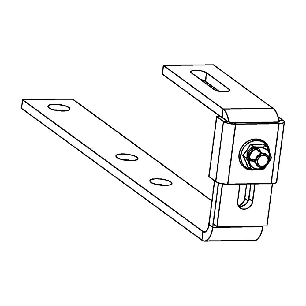 Daikin Aufdach-Montagepaket FIX ADS 4 St/VPE für einen Kollektor Aufdach Schiefer... DAIKIN-164723 4548848873098 (Abb. 1)