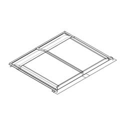 Daikin Basis Indach-Montagepaket IB V26P Grundverwahrung, für zwei Kollektoren, 162019... DAIKIN-162019 4906938914708 (Abb. 1)