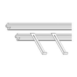 Daikin Montageprofilschiene Fix MP130, für Solaris Flachkollektor V26P, 162067... DAIKIN-162067 4548848251643 (Abb. 1)
