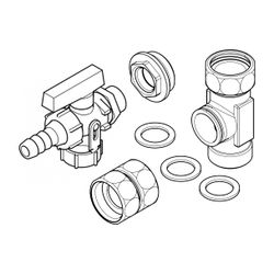 Daikin KFE Befüllanschluss KFE Drain-Back BA zur Befüllen von Drain-Back-Speichern ab 20... DAIKIN-165216 4548848318124 (Abb. 1)