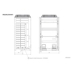 Daikin Verflüssigungssatz ERQ-AW1 Typ 200, invertergeregelt, 22,4kW 400V R410a, 1680x... DAIKIN-ERQ200AW1 4548848875948 (Abb. 1)